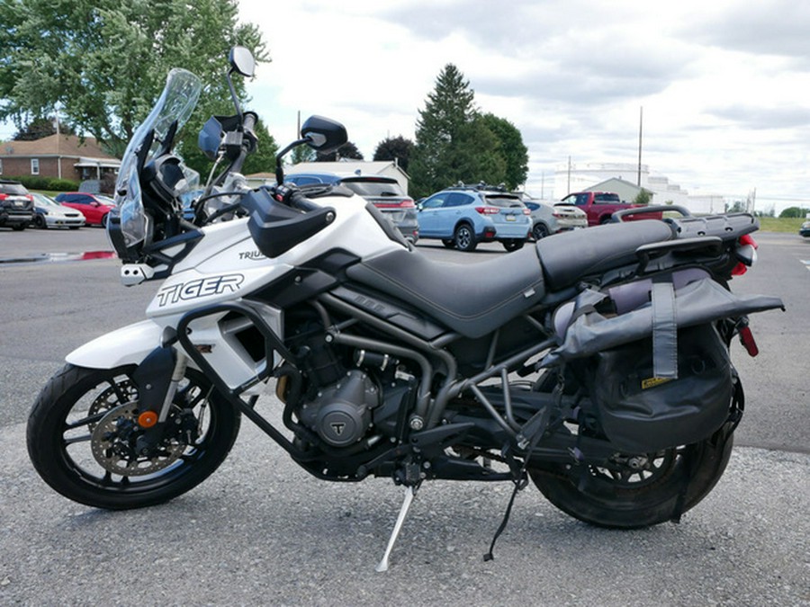 2019 Triumph Tiger 800 XRT Crystal White XRT