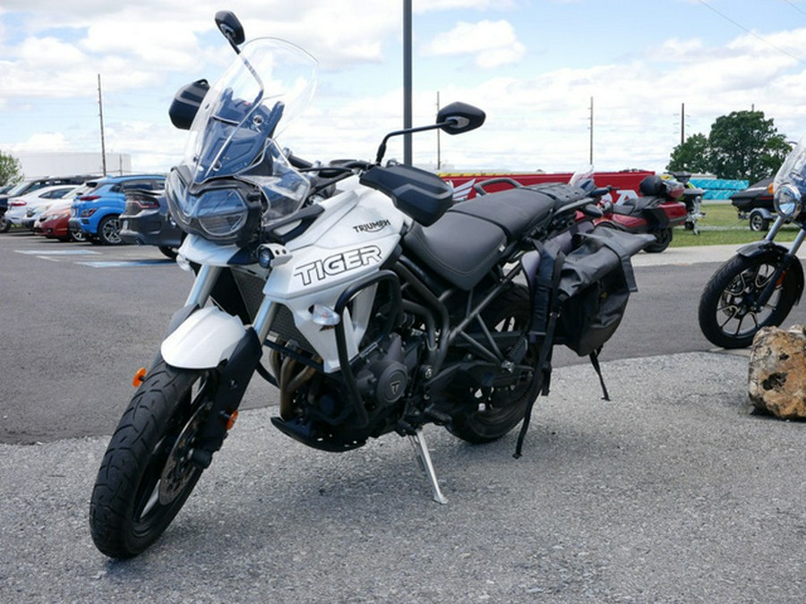 2019 Triumph Tiger 800 XRT Crystal White XRT