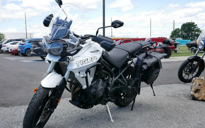 2019 Triumph Tiger 800 XRT Crystal White XRT