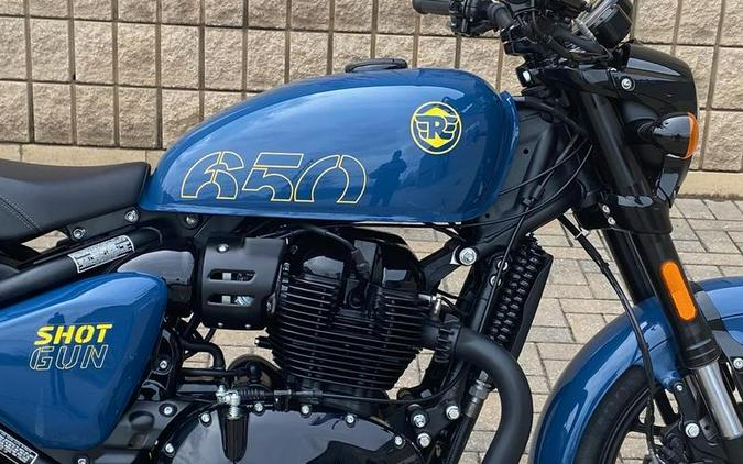 2024 Royal Enfield Shotgun 650 Plasma Blue