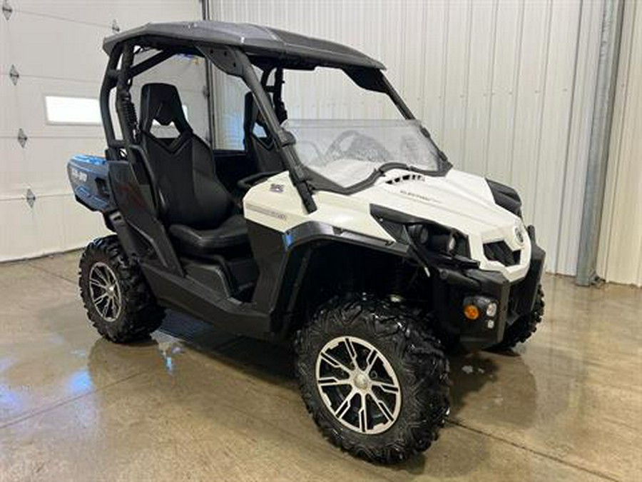 2013 Can-Am Commander Electric w/Half Windshield & Roof