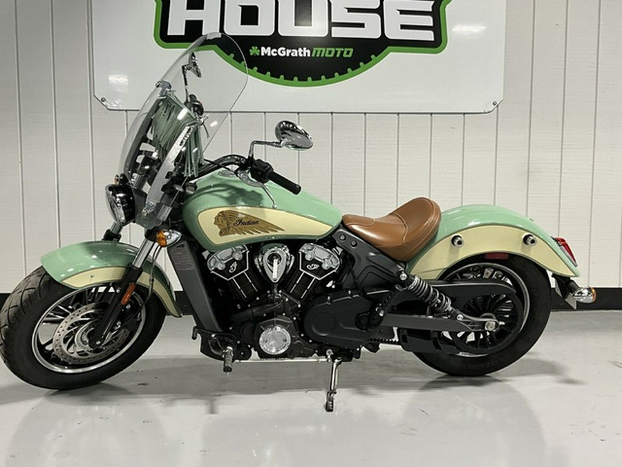 2019 Indian Scout ABS Willow Green Ivory Cream