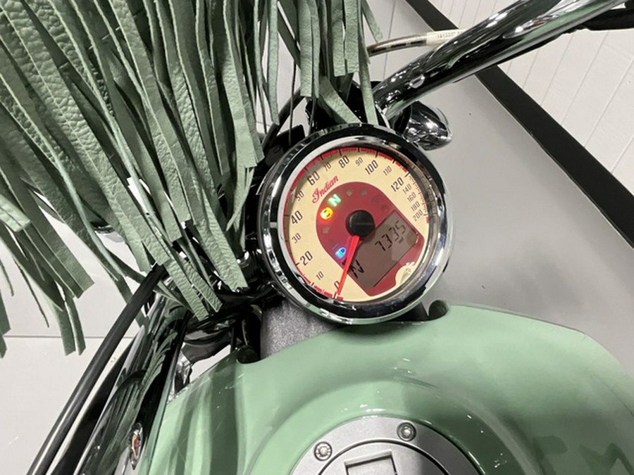 2019 Indian Scout ABS Willow Green Ivory Cream