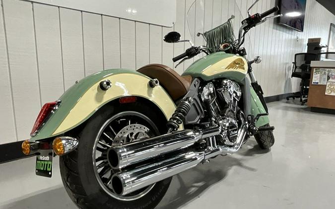 2019 Indian Scout ABS Willow Green Ivory Cream