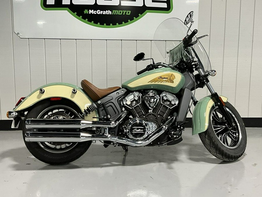 2019 Indian Scout ABS Willow Green Ivory Cream