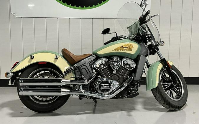 2019 Indian Scout ABS Willow Green Ivory Cream
