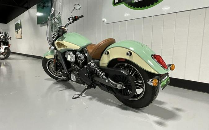 2019 Indian Scout ABS Willow Green Ivory Cream