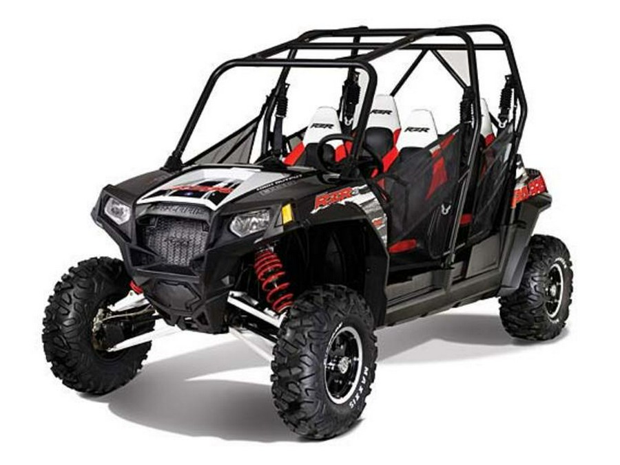 2012 Polaris® Ranger RZR® 4 800 EPS Black/White/Red RG LE