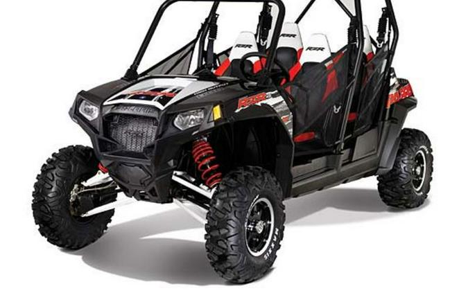 2012 Polaris® Ranger RZR® 4 800 EPS Black/White/Red RG LE