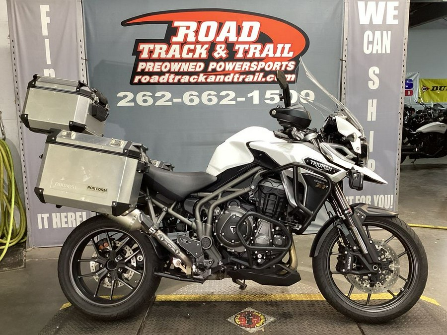 2017 Triumph Tiger Explorer XRT Crystal White