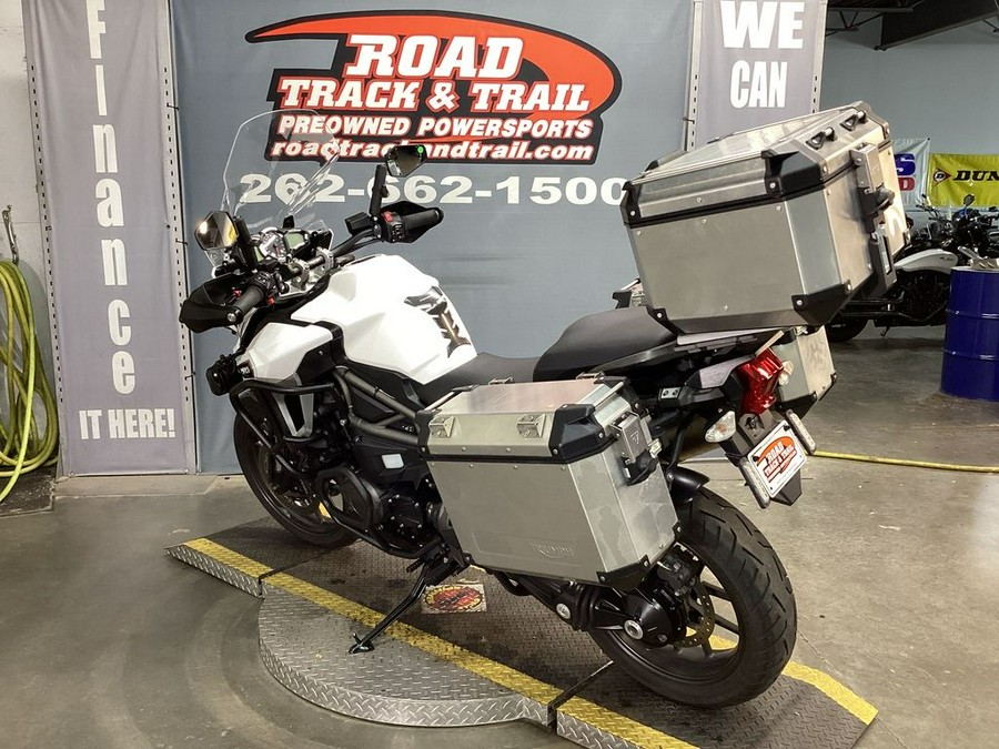 2017 Triumph Tiger Explorer XRT Crystal White