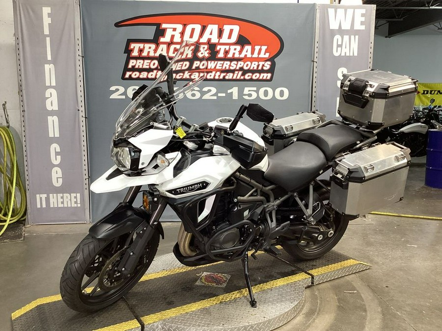 2017 Triumph Tiger Explorer XRT Crystal White