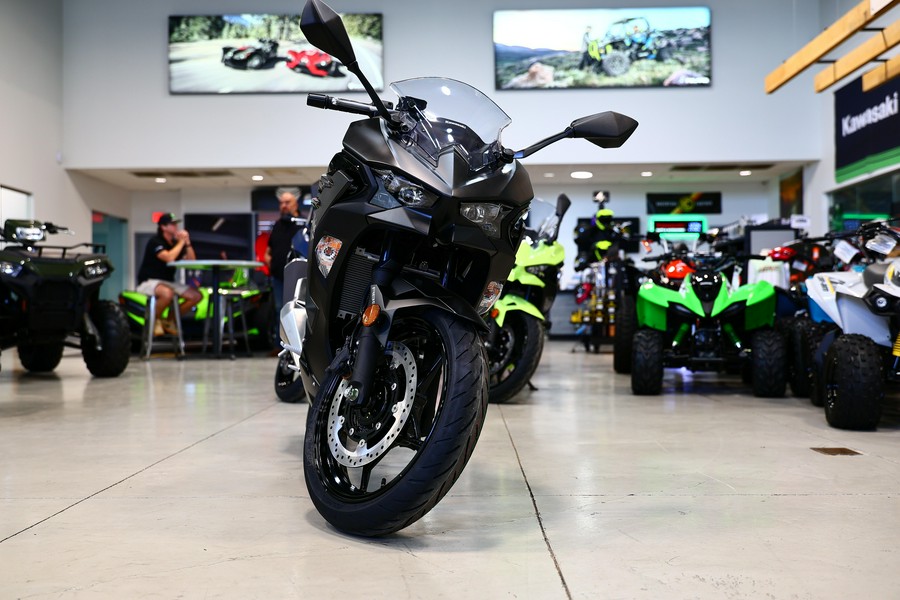2026 Kawasaki Ninja 500 ABS Metallic Flat Spark BlackMetallic Spark Black