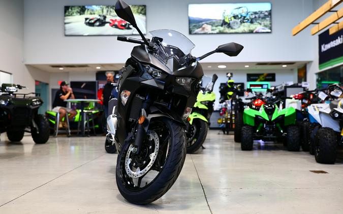 2026 Kawasaki Ninja 500 ABS Metallic Flat Spark BlackMetallic Spark Black