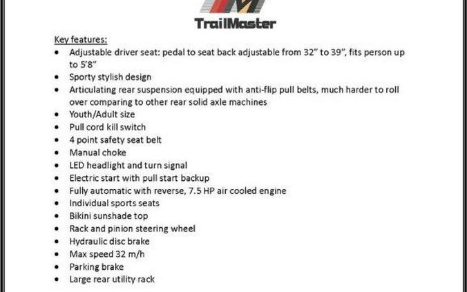 2026 TRAILMASTER POWERSPORTS Cheetah 8