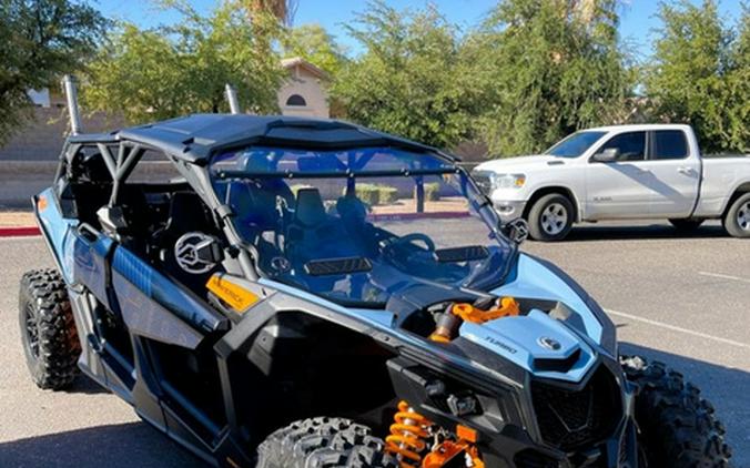 2026 Can-Am Maverick X3 MAX DS Turbo Scandi Blue & Orange Crush