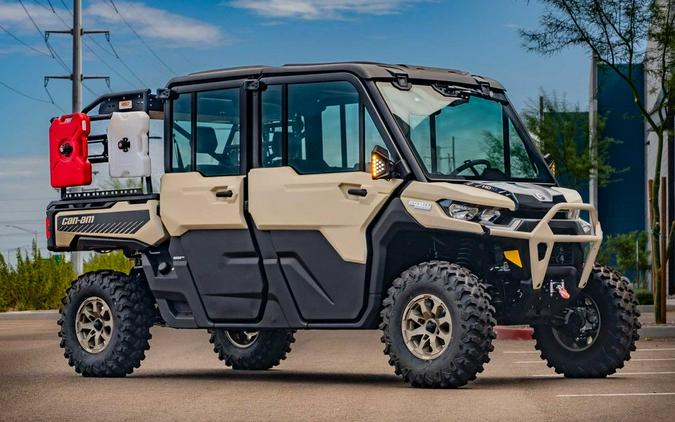 2024 Can-Am® Defender MAX Limited HD10 Desert Tan & Timeless Black