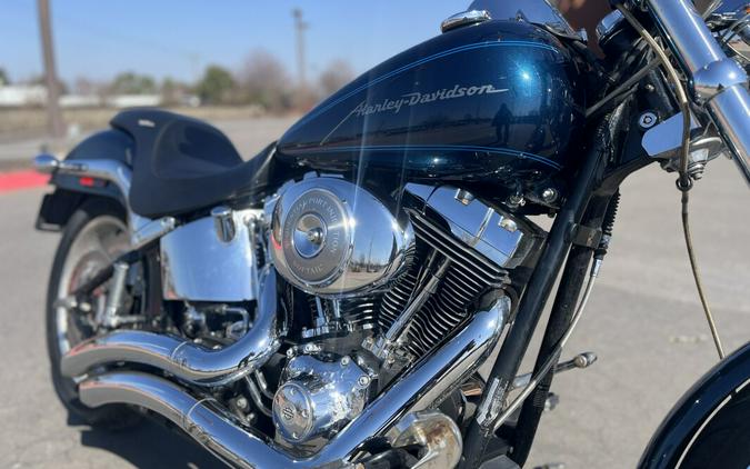 2001 Harley-Davidson® FXSTDI Softail Deuce, LUXURY BLUE