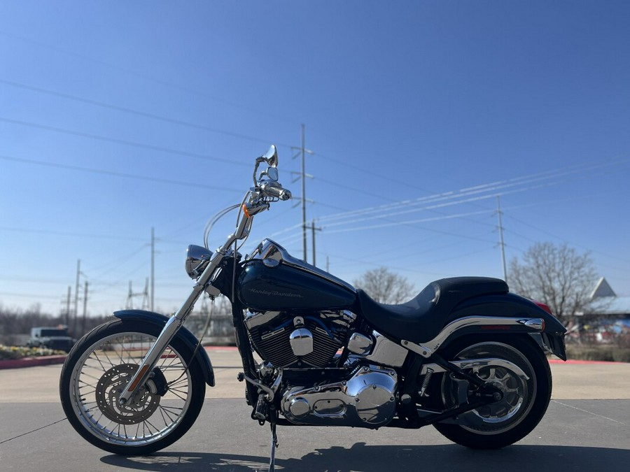 2001 Harley-Davidson® FXSTDI Softail Deuce, LUXURY BLUE