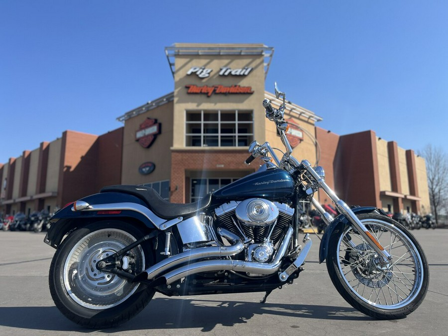 2001 Harley-Davidson® FXSTDI Softail Deuce, LUXURY BLUE