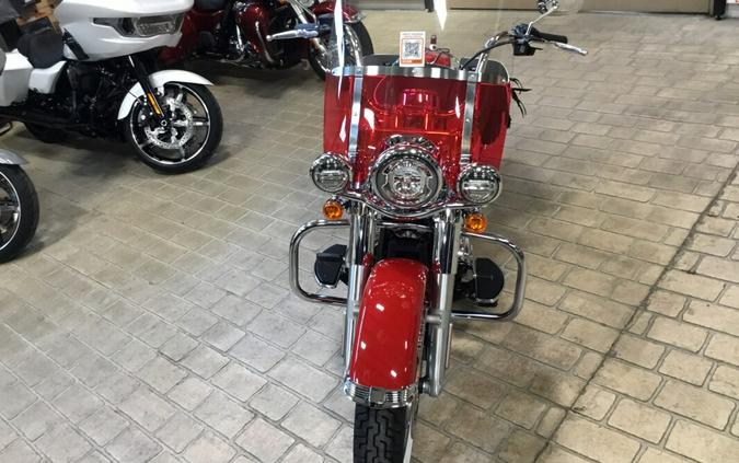 2024 Harley-Davidson Hydra-Glide Revival Redline Red Stage 1 Fish Tails and White Walls Installed!