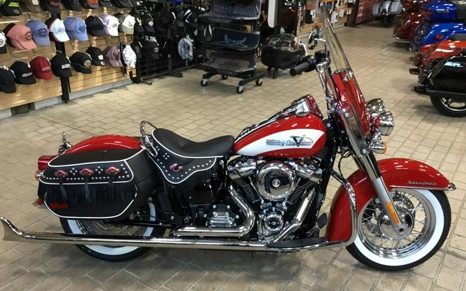 2024 Harley-Davidson Hydra-Glide Revival Redline Red Stage 1 Fish Tails and White Walls Installed!