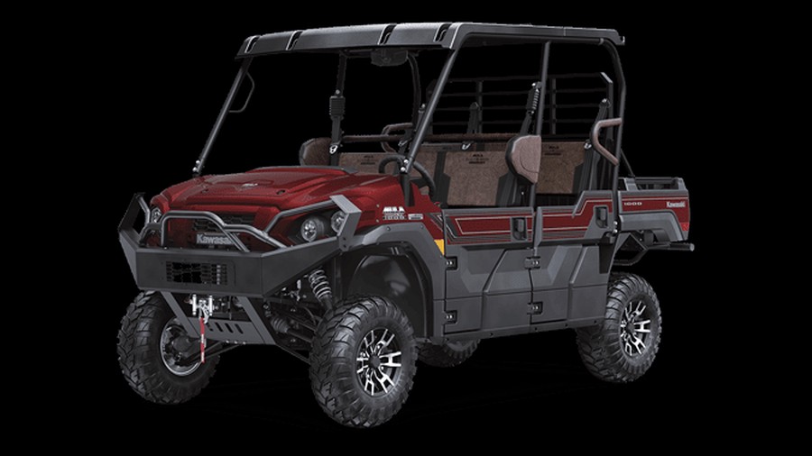 2026 Kawasaki MULE PROFXT 1000 Platinum Ranch Edition Metallic Deep Red