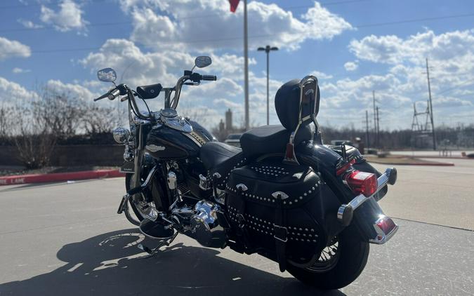 2010 Harley-Davidson® Heritage Softail® Classic 156 FIREFIGHTER BLACK 041370