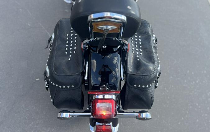 2010 Harley-Davidson® Heritage Softail® Classic 156 FIREFIGHTER BLACK 041370