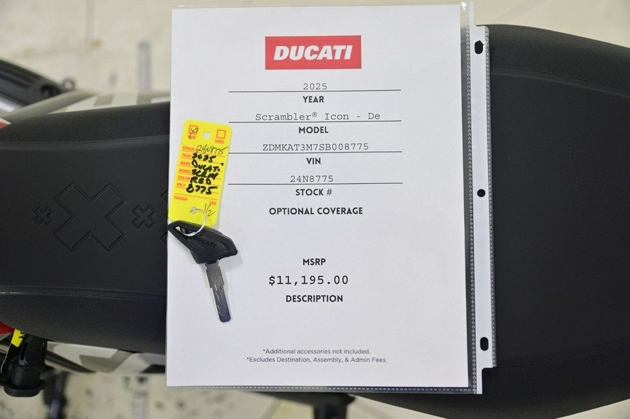 2025 Ducati Scrambler Icon