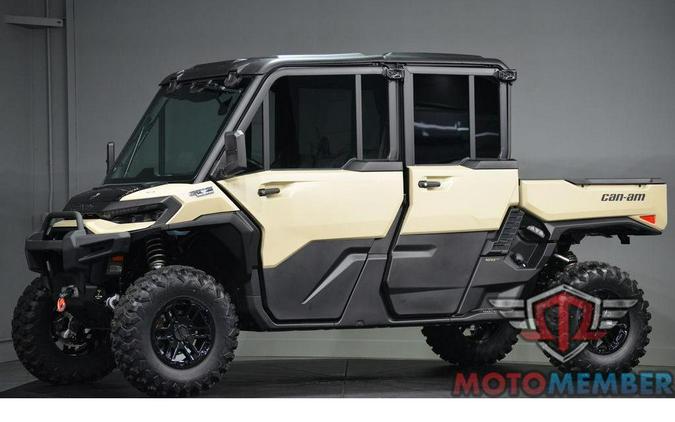 2026 Can-Am Defender MAX Limited HD11 Desert Tan & Carbon Black