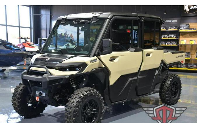 2026 Can-Am Defender MAX Limited HD11 Desert Tan & Carbon Black
