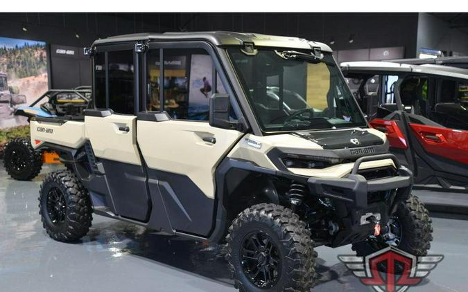 2026 Can-Am Defender MAX Limited HD11 Desert Tan & Carbon Black