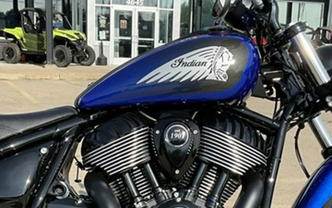 2026 Indian Chief Dark Horse Deep Blue Metallic