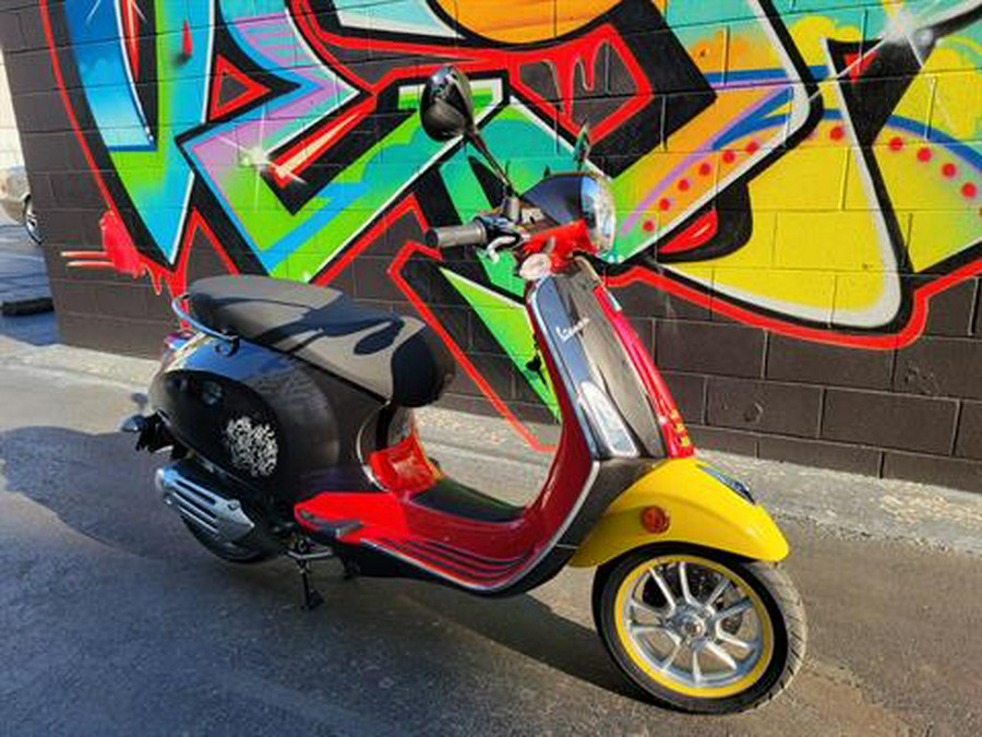 2023 Vespa Primavera 50 Disney Mickey Mouse Edition By Vespa