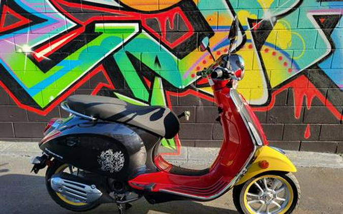 2023 Vespa Primavera 50 Disney Mickey Mouse Edition By Vespa