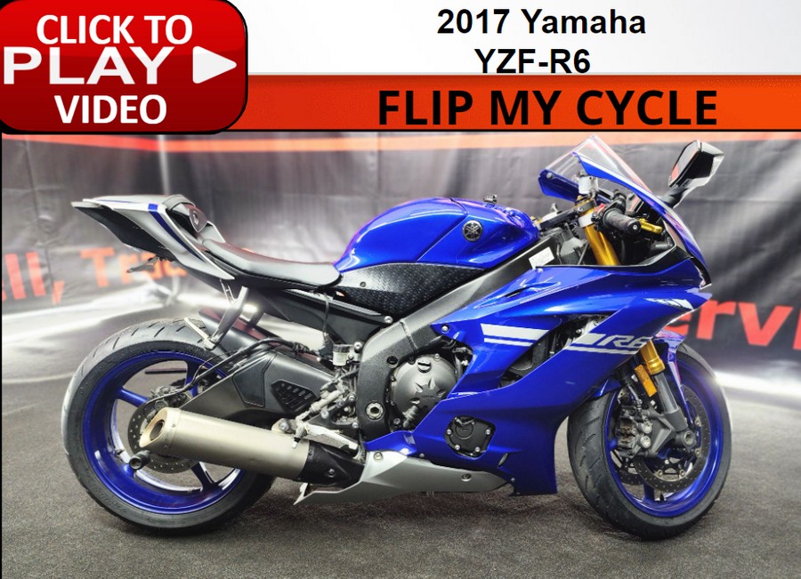 2017 Yamaha YZFR6
