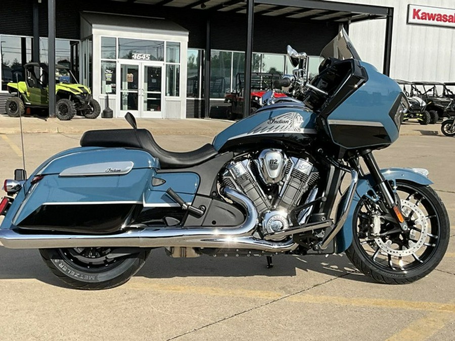 2026 Indian Challenger Limited 112 w/PowerBand Audio Storm Blue with Black Metallic