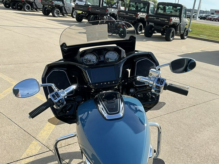 2026 Indian Challenger Limited 112 w/PowerBand Audio Storm Blue with Black Metallic
