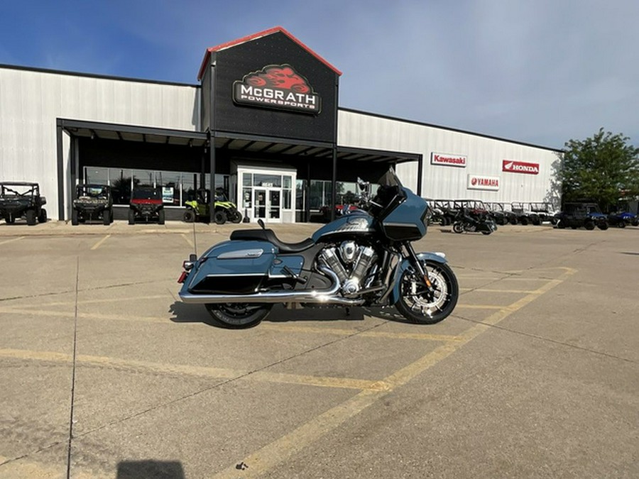 2026 Indian Challenger Limited 112 w/PowerBand Audio Storm Blue with Black Metallic