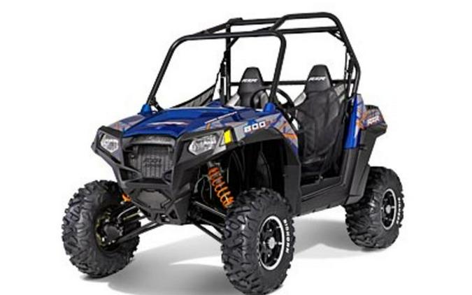 2013 Polaris® RZR® S 800 Blue Fire and Orange LE