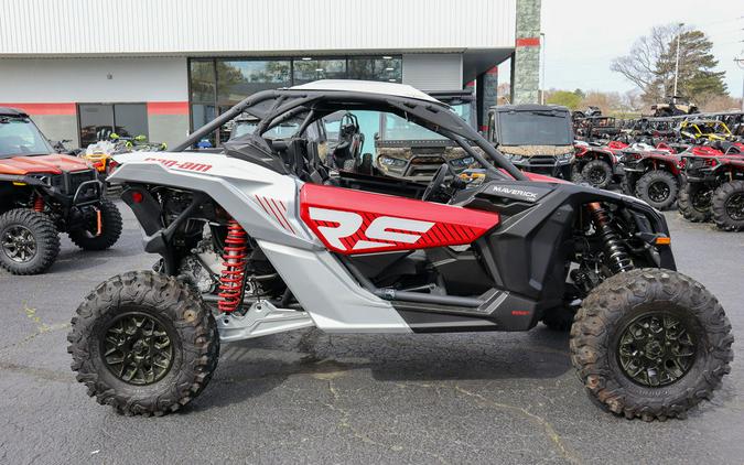 2024 Can-Am® Maverick X3 RS Turbo RR Fiery Red & Hyper Silver