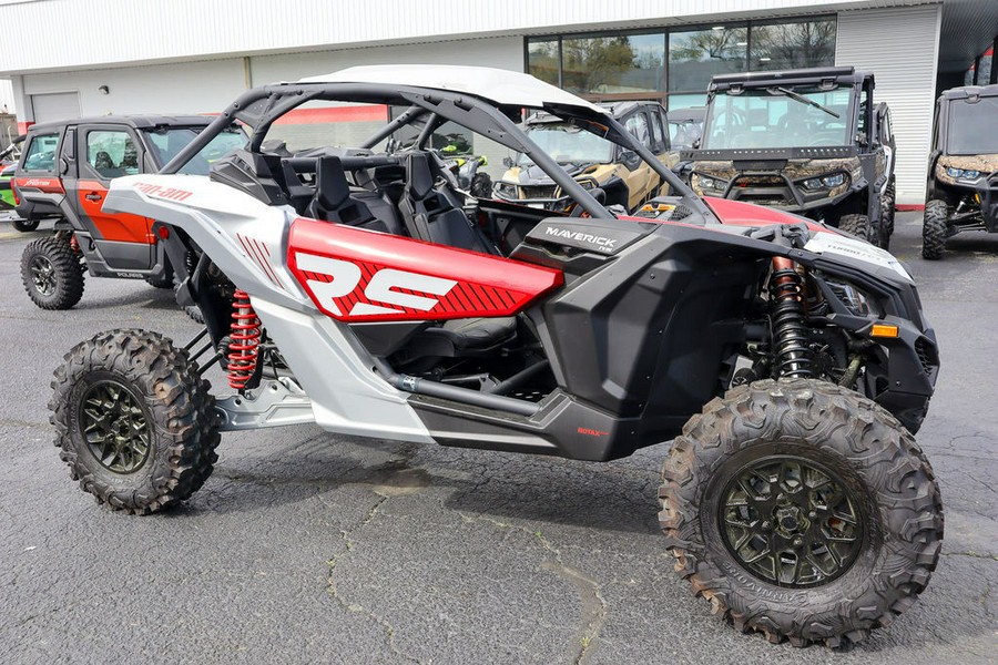 2024 Can-Am® Maverick X3 RS Turbo RR Fiery Red & Hyper Silver