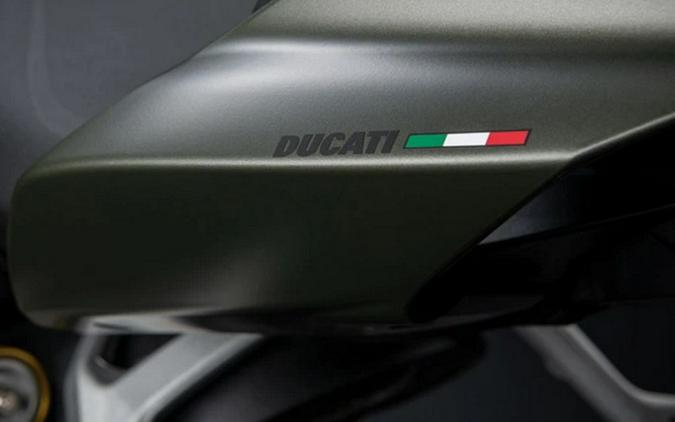 2024 Ducati Streetfighter V2 Storm Green
