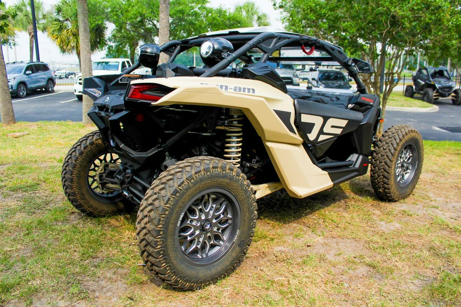 2023 Can-Am® Maverick X3 DS Turbo Desert Tan & Carbon Black