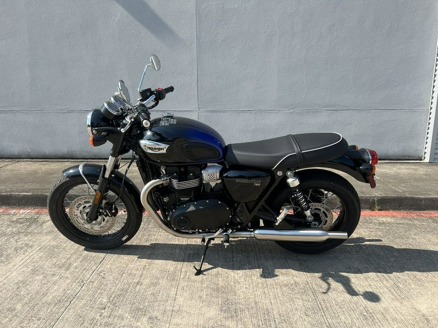 2024 Triumph Bonneville T100 Stealth Edition