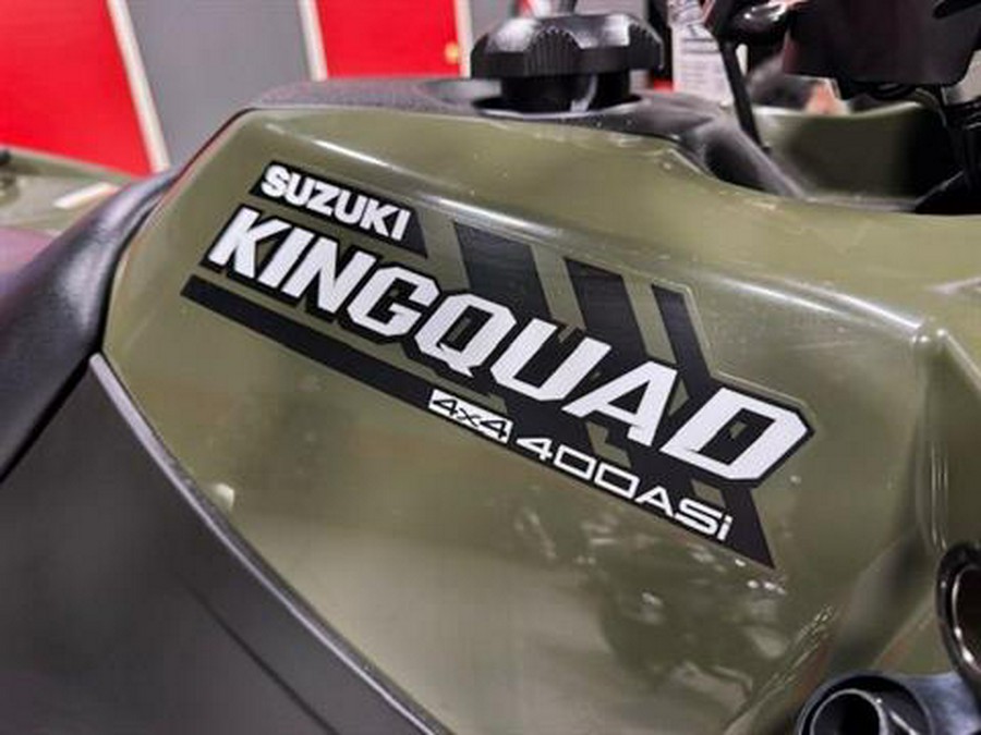 2025 Suzuki KingQuad 400ASi