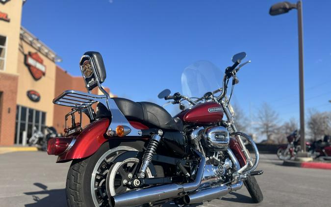 2009 Harley-Davidson® XL1200L Sportster® Low RED HOT SUNGLO
