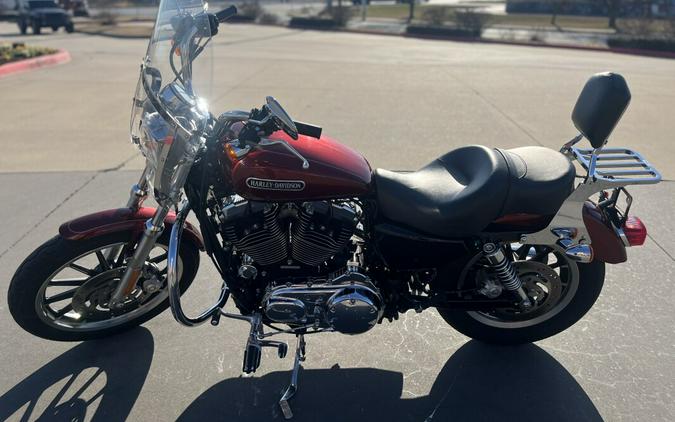 2009 Harley-Davidson® XL1200L Sportster® Low RED HOT SUNGLO