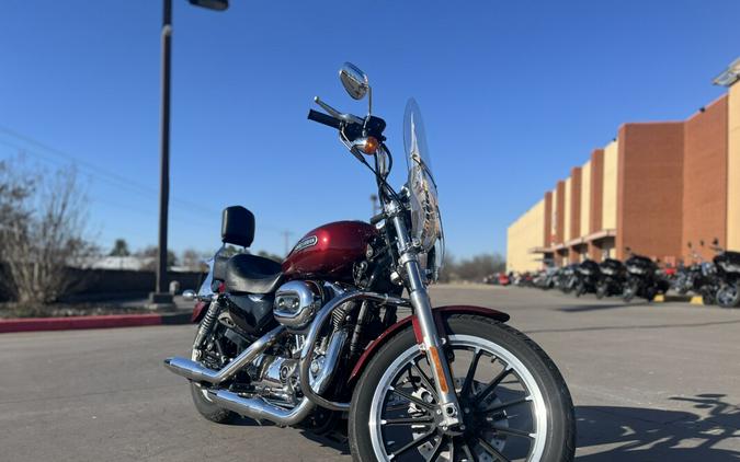 2009 Harley-Davidson® XL1200L Sportster® Low RED HOT SUNGLO